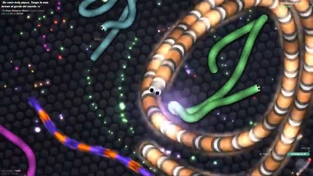 Играем Slither.io(слизарио)#3
