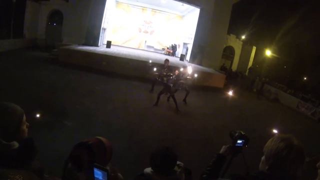 Открытие фаер сезона 2016 в Запорожье Fire Show №9 Пои