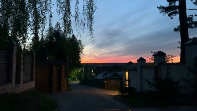 Twilight, Moscow Region,20.05.2022,7°C,09:19 p.m.
