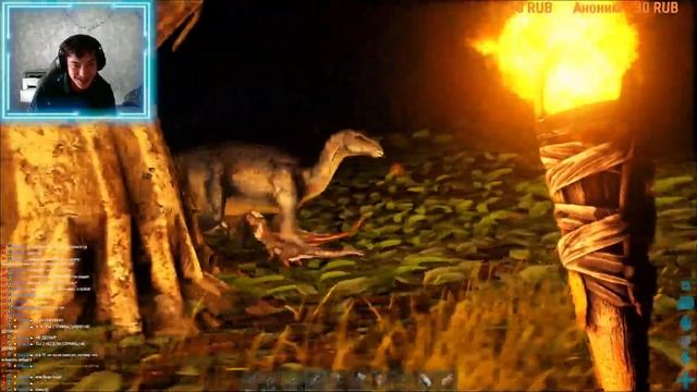 Фнаф в мире динозавров!!!  Стрим 🔴 по ARK Survival Evolved 9# и хоррорам