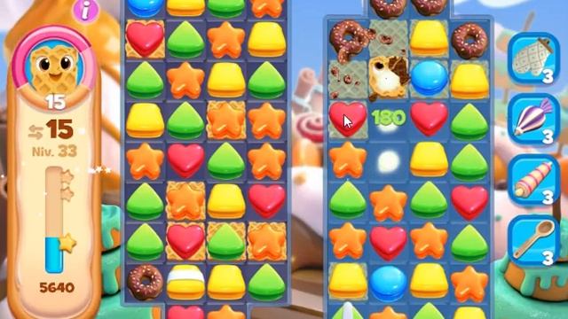 Cookie Jam Blast - Nivel 33
