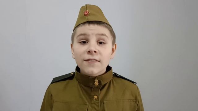 Попов Всеволод   9 лет   Рассказ танкиста  Художественное слово