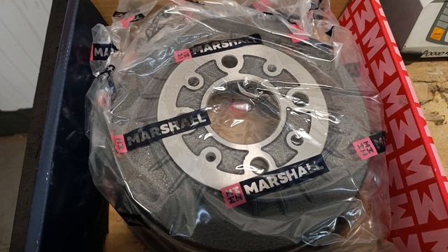 Чугунные тормозные барабаны MARSHALL на ваз 2112