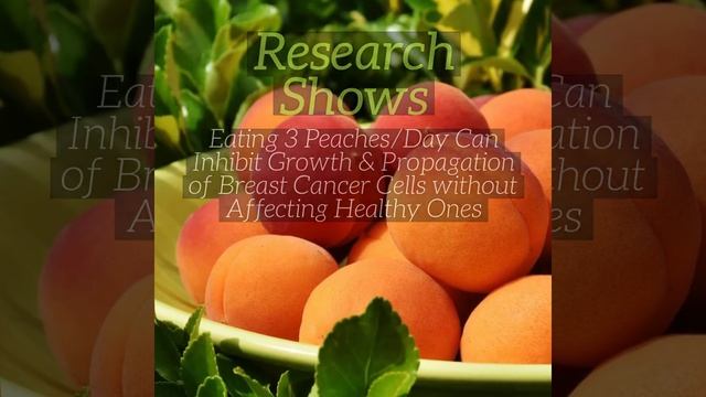 Peaches Can Be Toxic, Buy Organic