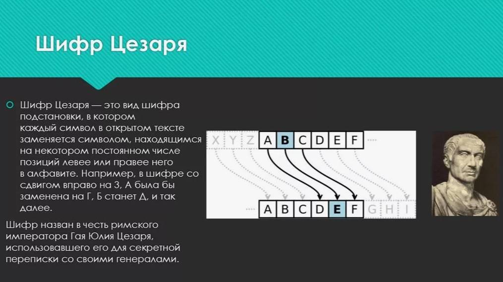 Шифр цезаря или Шифровальщик #шифр#безопасность#текст
