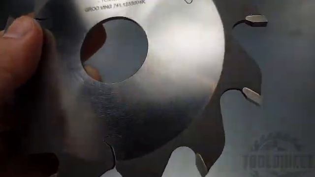 Диск пильный пазовый 125x30x4⧸3 Z=12 PROCUT арт. 741.1253004K