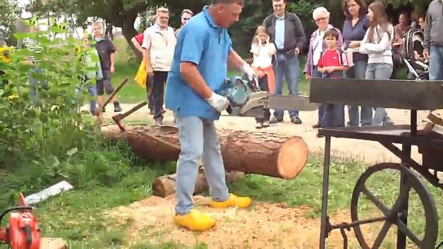 Die Highlights der Oldtimerfreunde Gingen/Fils im Jahr 2010, Der Säger