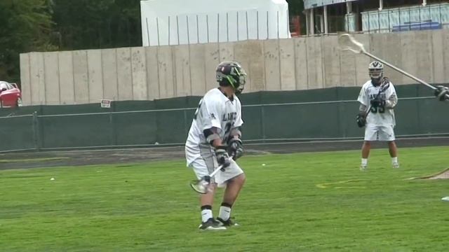 Dylan Kelleher from Eric Barsalou for Lancer LAX 2012 W Mass Playoffs vs Northampton