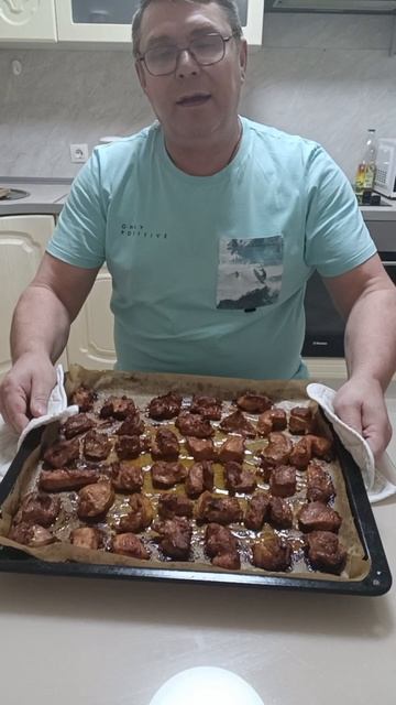 Шашлык в духовке с дымком это реально. #шашлык #вкуснаяеда #еда