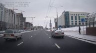 Проезд на красный под носом у экипажа ГАИ