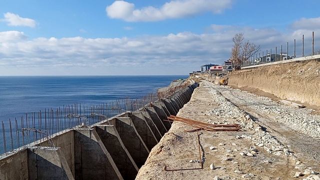 Анапа сегодня ход строительства новой набережной