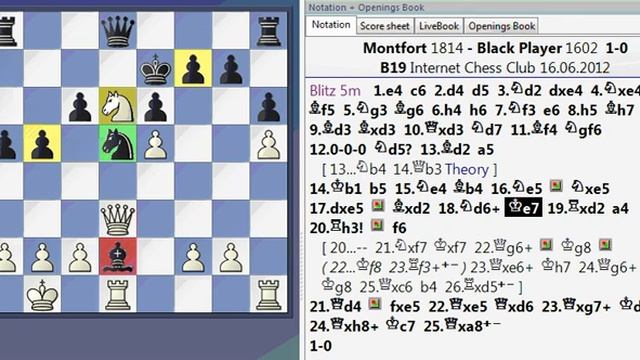 B19 - Classical Caro-Kann, 4...Bf5 main line (3).wmv