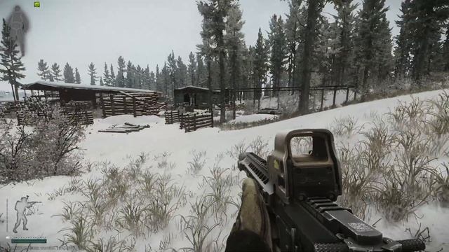 Лес! Делаю квест Связи на севере и стреляю с болтовки и теплака! Escape from Tarkov PvE!