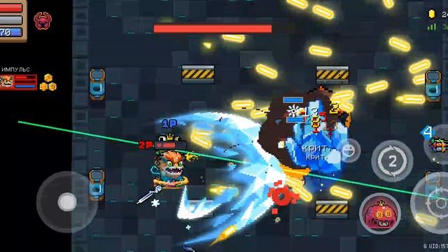 Soul Knight кооп полное прохождение два мальчика казуальчика бьют боссов