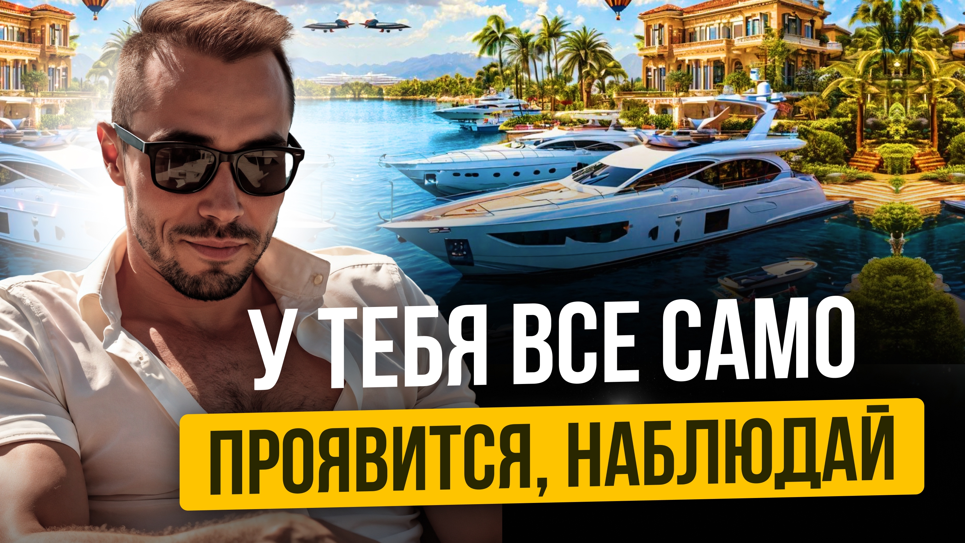 НАБЛЮДАЙ, все само проявится!