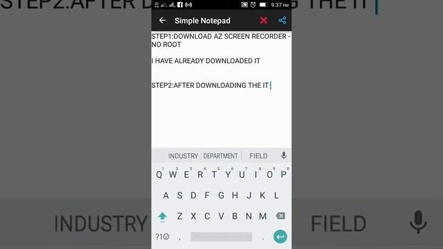 How to record screen in LENOVO A7000-no root