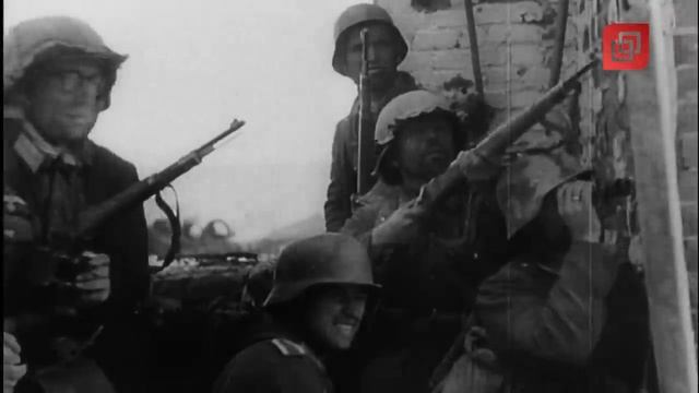 Уникальная немецкая кинохроника штурма Сталинграда (1942)