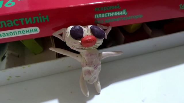 нурпо из пластилина