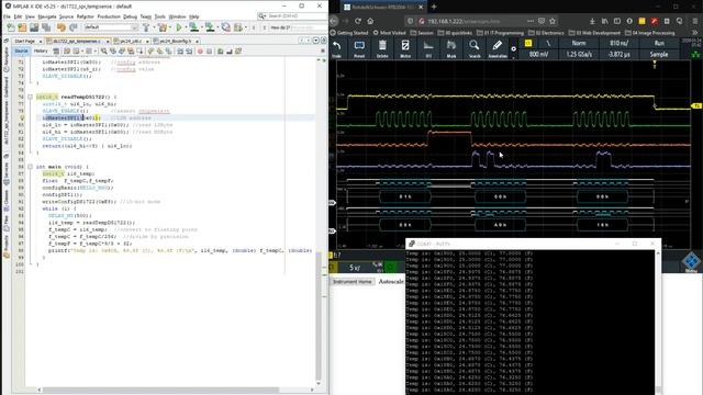 PIC24HJ128GP502 Meets DS1722 via SPI