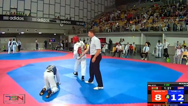 921-Turkalj, Luka (CRO) vs Badanin, Dzianis (BLR) 15-14