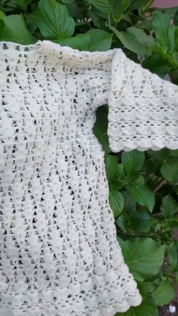 Crochet top - क्रोशिए का टॉप #short- 133