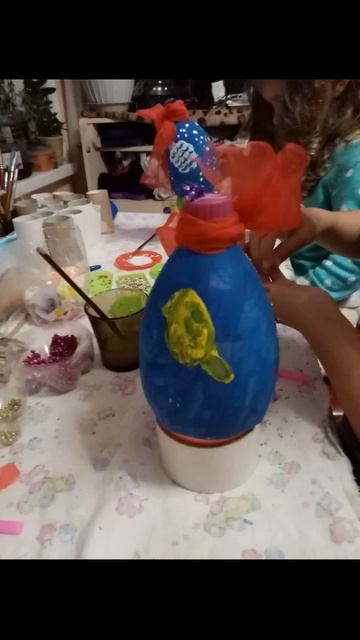 Новогодняя игрушка - колокольчик, украшение, новый год, работа с детьми,