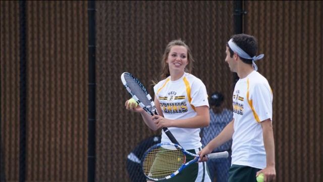 Sean Harker & Hailey Clayton, State Tennis 2013