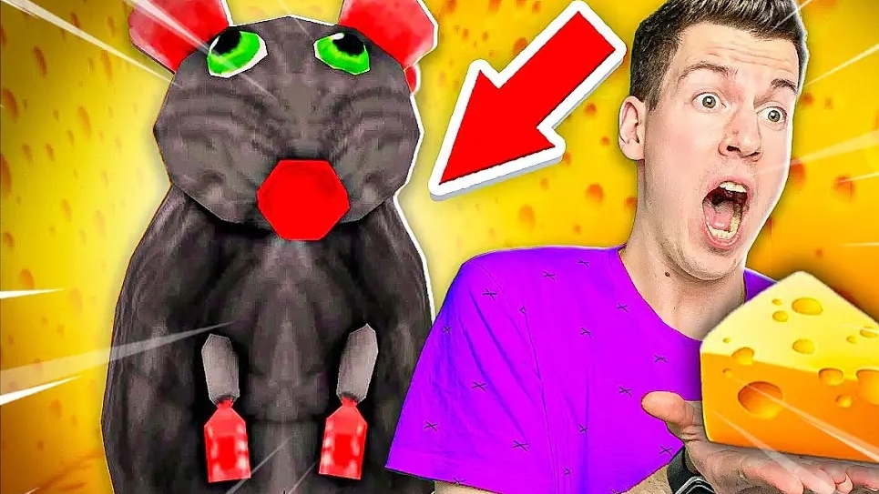 🧀🐁 ПОБЕГ От Самой *ЗЛОЙ* КРЫСЫ в ROBLOX ! СЫРНЫЙ ЛАБИРИНТ ! ВЛАДУС