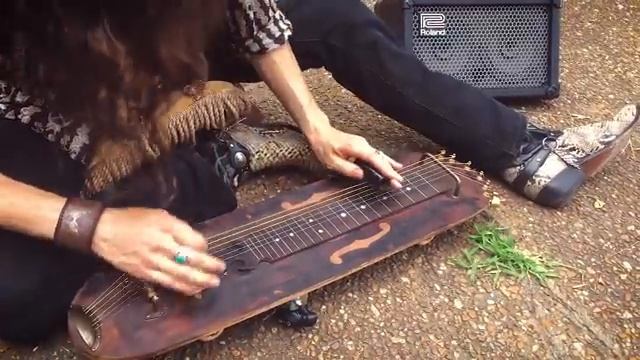 SKATEBOARD SLIDE GUITAR  _ Justin Johnson