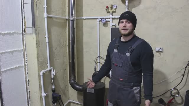 ОТЗЫВ о котле на отработанном масле  Волгопечь с контроллером
