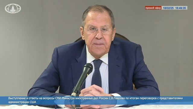 Россия и США завершили переговоры в Саудовской Аравии
Переговоры продлились 4,5 часа Сергей Лавров