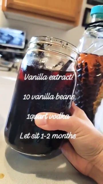 Vanilla extract tutorial.                          How to make vanilla extract with two ingredients