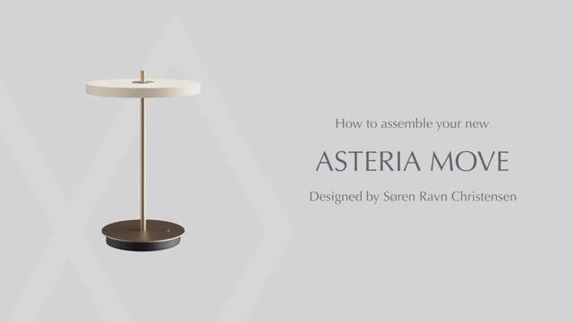 Инструкция по сборке Asteria Move Table Lamp