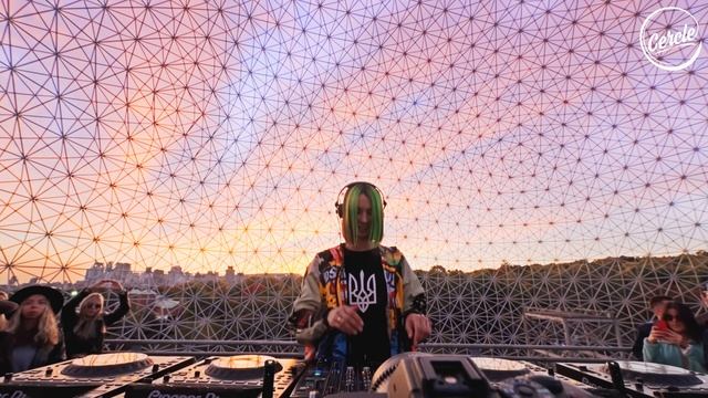 Miss Monique at the Biosphere Museum in Montreal