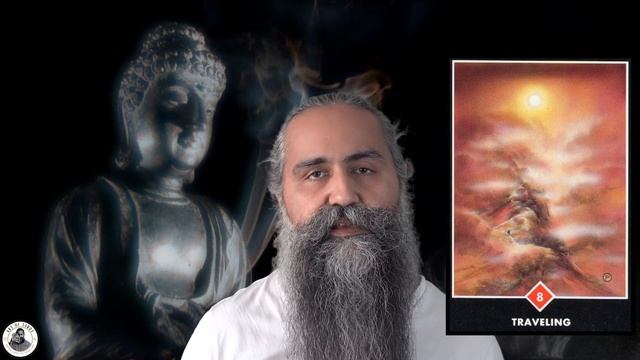 Traveling - Osho Zen Tarot by Siddhartha #oshozentarot #Traveling #osho #tarotacharya #zen #tarot #