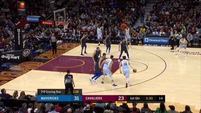 Luka Doncic 35 Points Mean Stepback 3s vs Cavs! 2018-19 NBA Season