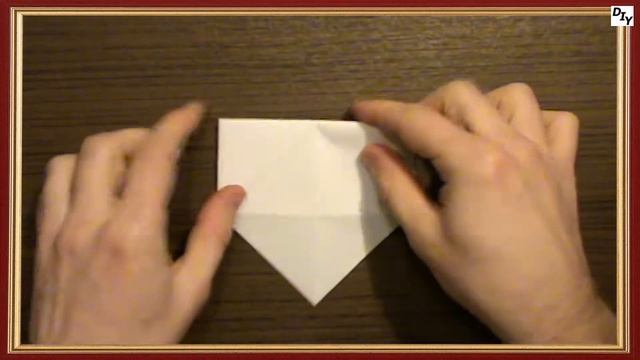 How to make origami mushroom paper crafts