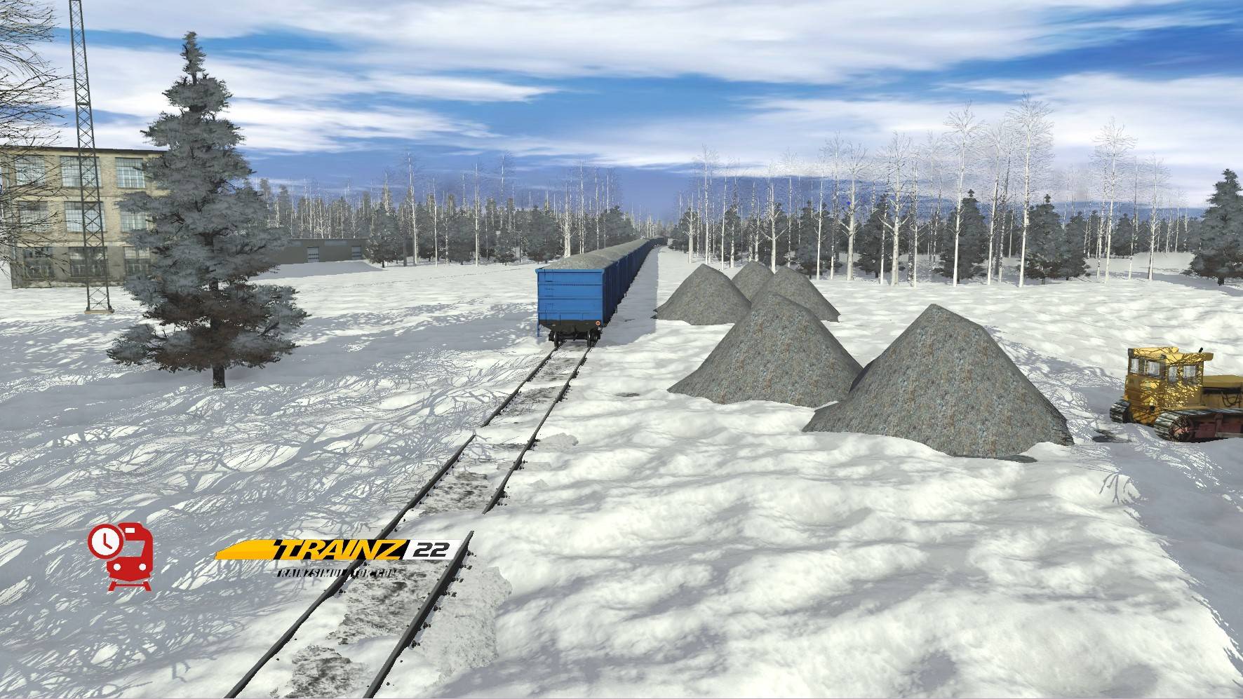 Загрузка щебня Козельск.TRS22.