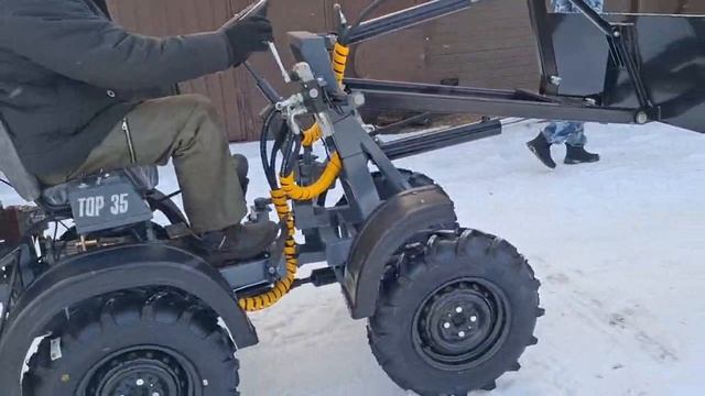 Отправка мини-погрузчика ТОР-35 Северодвинск