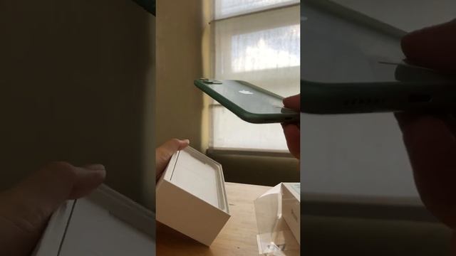 ASMR Iphone 11 Unboxing - mint green