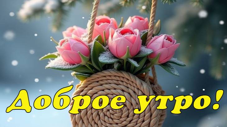 С добрым прекрасным утром!🌹🌹🌹