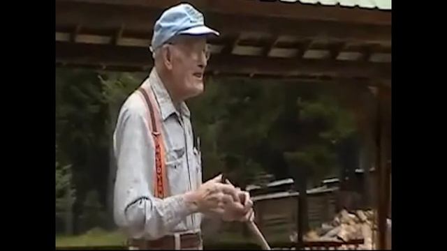 Conservationist Bill Moore at the Bear Tree