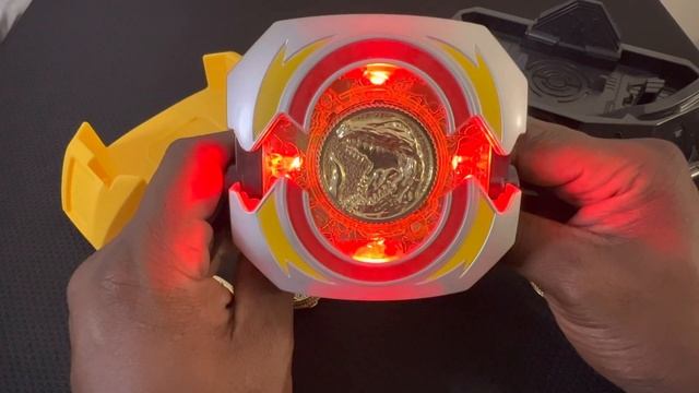 Lighting Collection Review(MMRP Yellow Ranger Morpher)