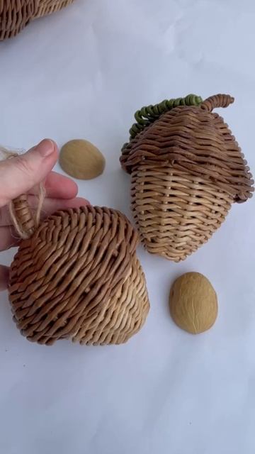 мини-шкатулка жёлудь