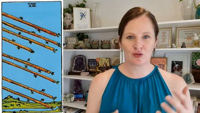 8 of wands TAROT - with Claire Chancellor