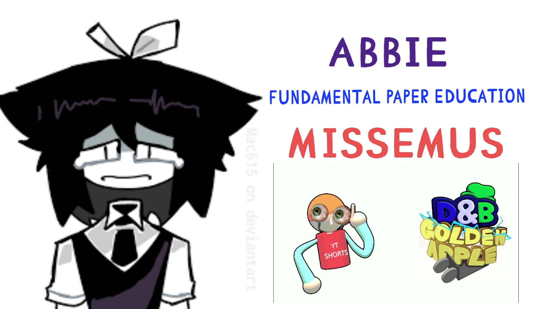 Missemus Dave And Bambi Golden Apple Abbie Fundamental Paper Education