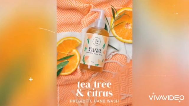 New scent teaser! Tea tree & citrus with Lemongrass Spa!