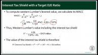 Capital Structure Policy - Debt and Taxes / Corporate Finance II