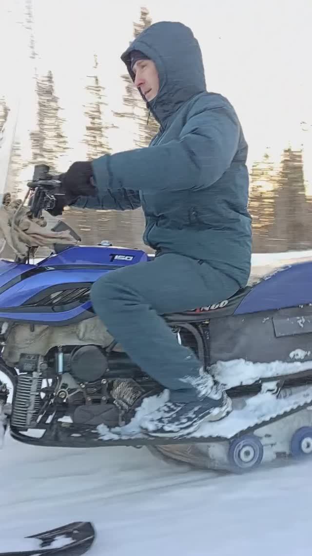 ГОНЯЕМ НА СНЕГОХОДАХ! 🔥🔥🔥