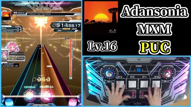 【SDVX配信切り抜き】Adansonia [MXM] PUC